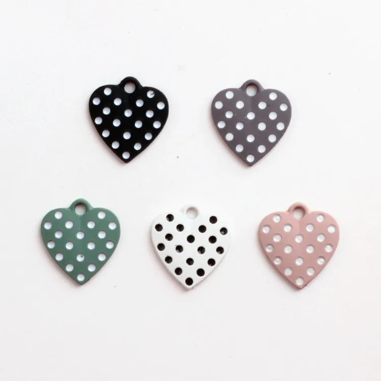 

Ritoule DIY accessories alloy pendant Pendant Bracelet hair oil scrub round little sense of love