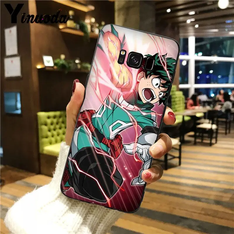 Чехол для телефона Yinuoda с аниме Мой герой боку нет героев Академии deku и bakugou GALAXY s5 s6
