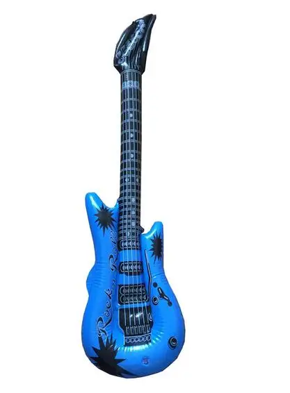 1 шт. надувная игрушка гитара детский музыкальный инструмент электрогитара стиль