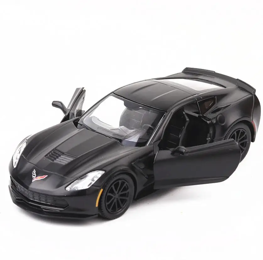 

1:36 Toy Car Corvette c7 Metal Toy Alloy Car Diecasts & Toy Vehicles Car Model Miniature Scale Model Car Toys For Children