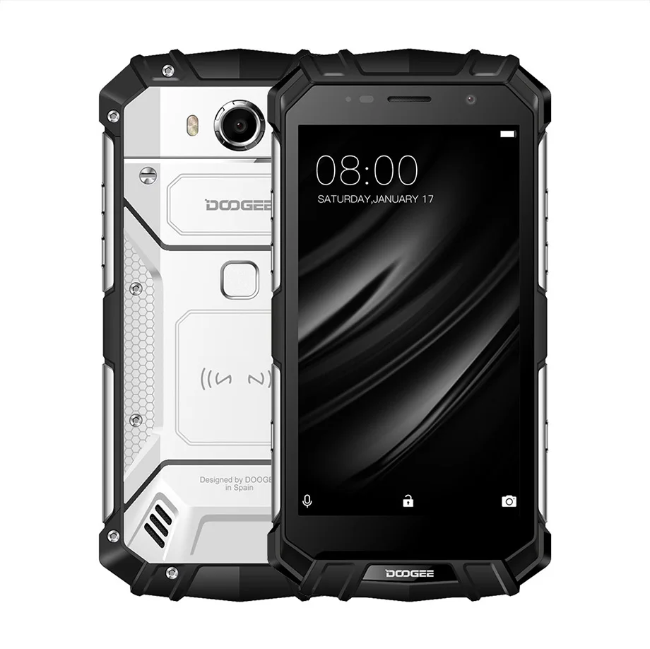 DOOGEE S60 lite IP68 MT6750T восьмиядерный смартфон водонепроницаемый 5," FHD 4 Гб+ 32 ГБ 16MP Беспроводное зарядное устройство 5580 мАч мобильный телефон