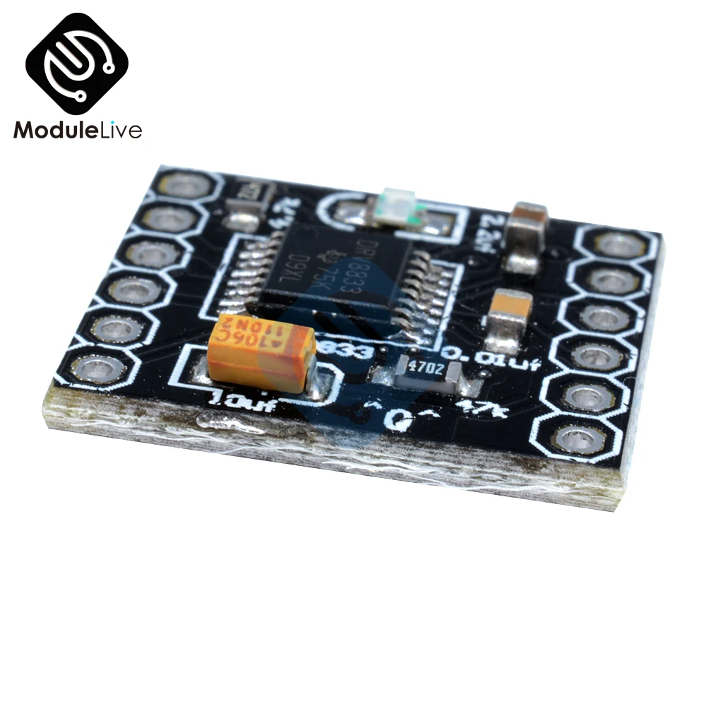 DRV8833 двухканальный модуль драйвера двигателя постоянного тока плата 1.5A 3 в 10 h