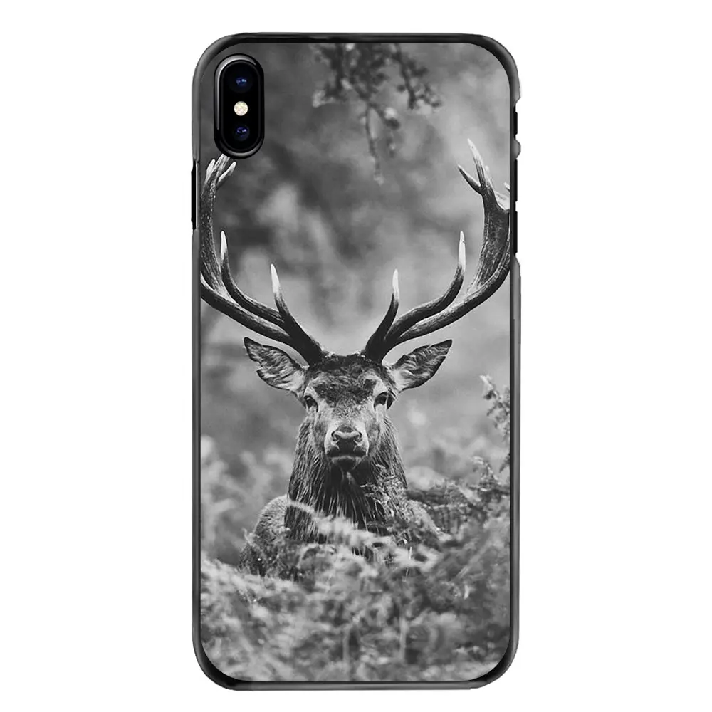 Merry Christmas Love Animal wild Elk Deer For Samsung Galaxy Note 2 3 4 5 S2 S3 S4 S5 MINI S6 S7 edge S9 S8 Plus Cell Phone Case |