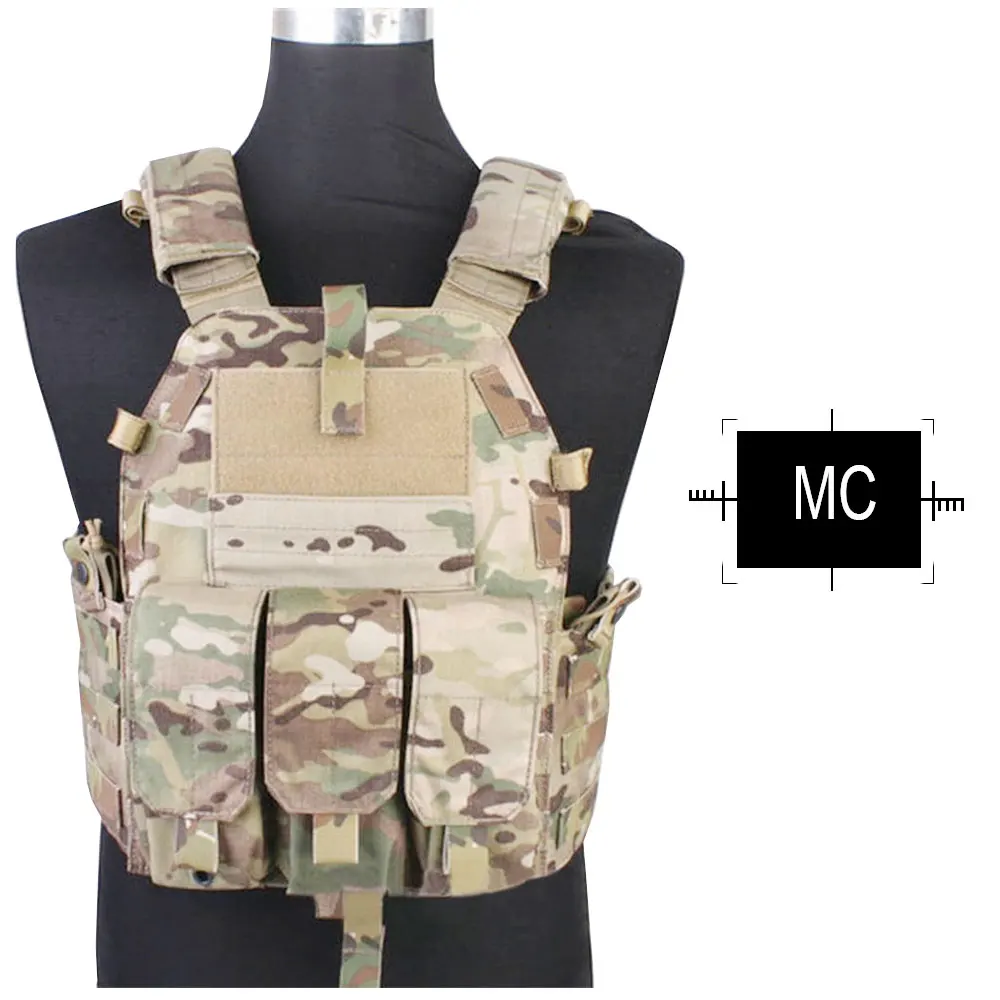 EMERSONGEAR Тактический модульный жилет с Airsoft 094K M4 Mag мешочек боевой CS тактический Molle пластина Перевозчик жилет EM7356