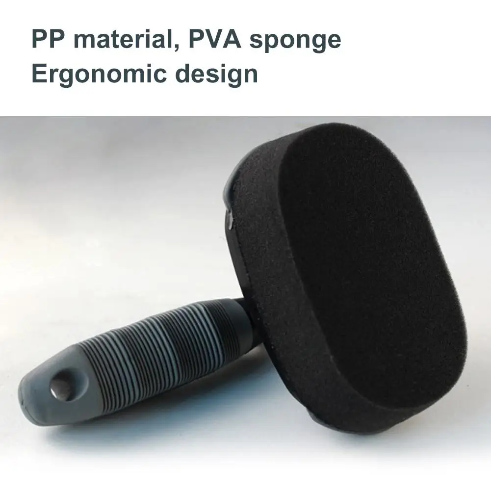 Универсальная восковая щетка для автомобильных шин лаковая колес губка