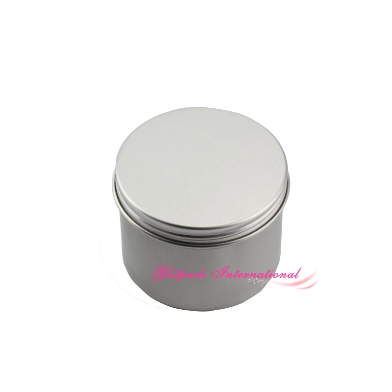 100ml Alumium Canning Jars 100g 3.5oz Tea Tin with Airtight Lids Small Candle Seamless Deep Body Screw on | Красота и здоровье