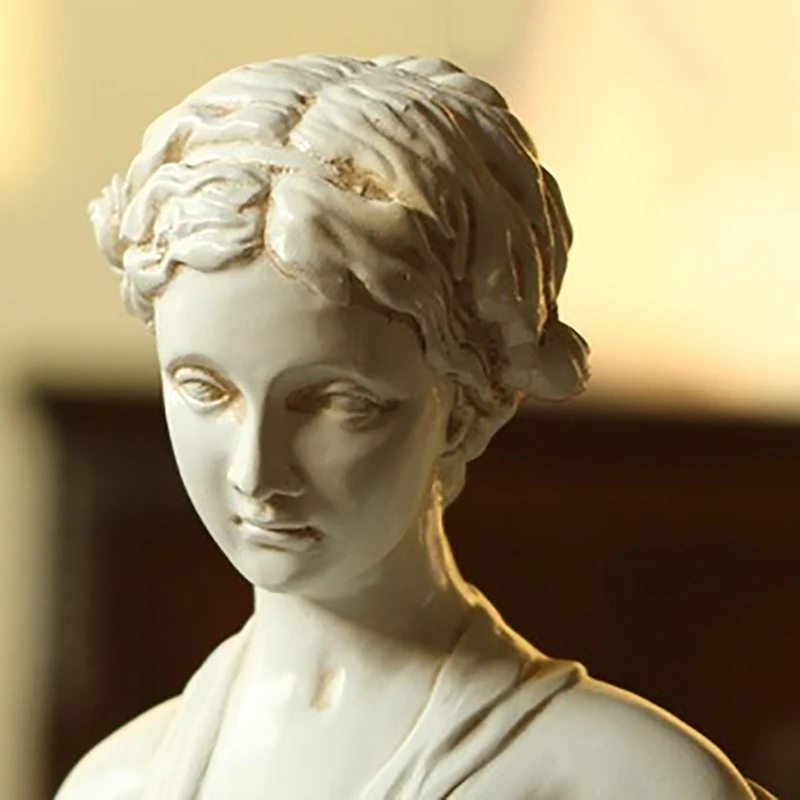 Европейский смолы Венера Скульптура девушки украшения девочка Аватар статуя