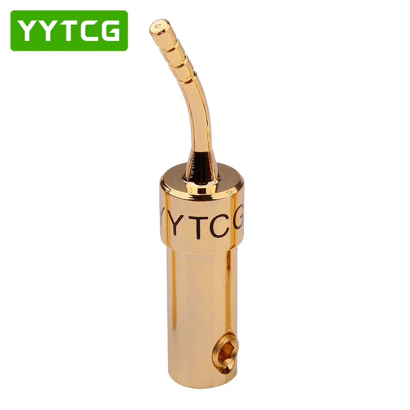 YYTCG 4 шт./лот 2 мм клеммы для динамиков проводной штекер винтовой замок кабель