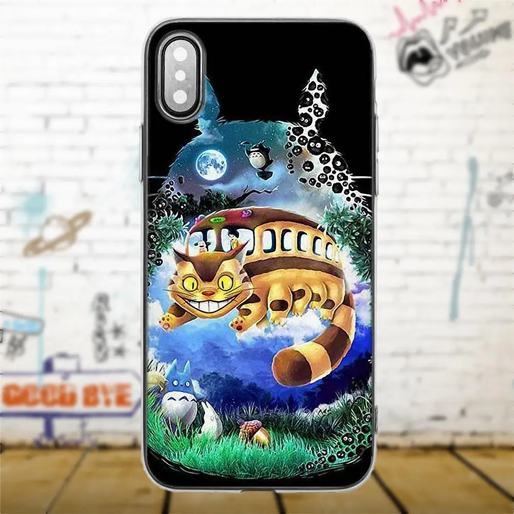 Oedmeb Мой сосед Тоторо Аниме Мягкий ТПУ классный лучший чехол для Galaxy A3 A5 A7 J1 J3 J5 J7 2016