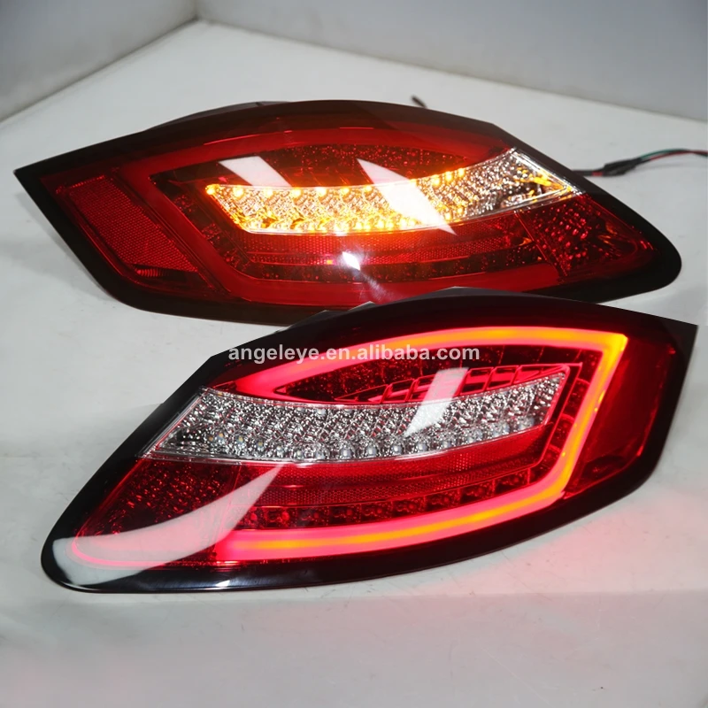 

Для Porsche Cayman 987 светодиодный задний фонарь светодиодный задний светильник 2004-2008 год красный, белый SN