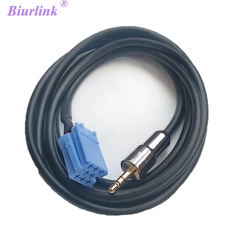 Biurlink автомобильный Радио Расширенный вспомогательный кабель Mini ISO 8Pin Aux адаптер