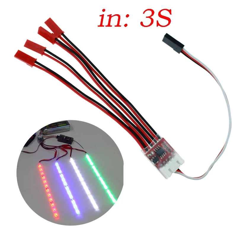 RC 11 1 V 3S lipo батарея светодиодное освещение для квадрокоптера мультикоптера