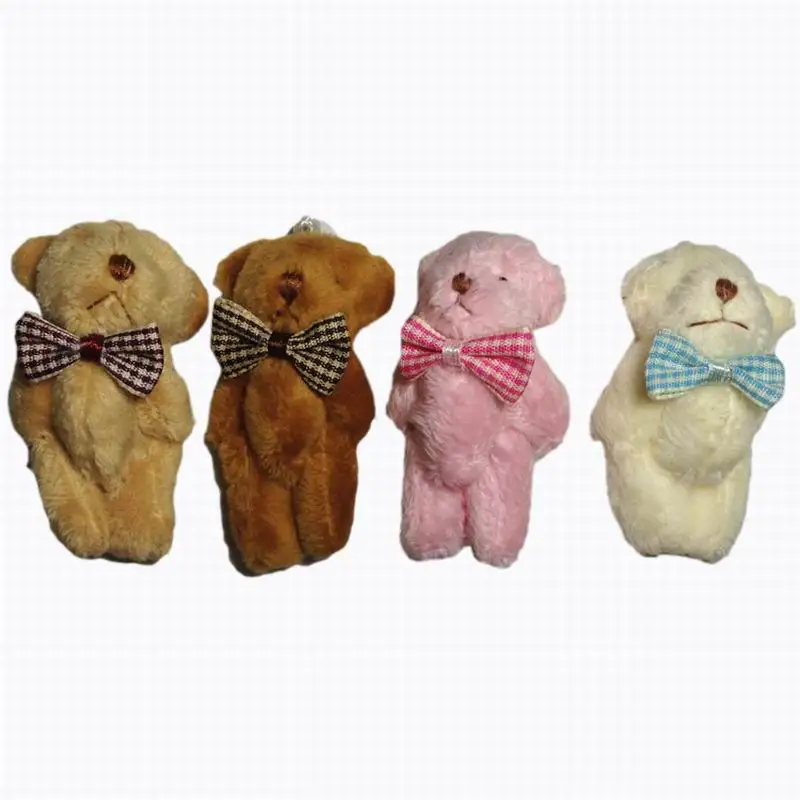 Плюшевый мини-бант 6 см кролик шарнирные подвески Мягкий Кролик для