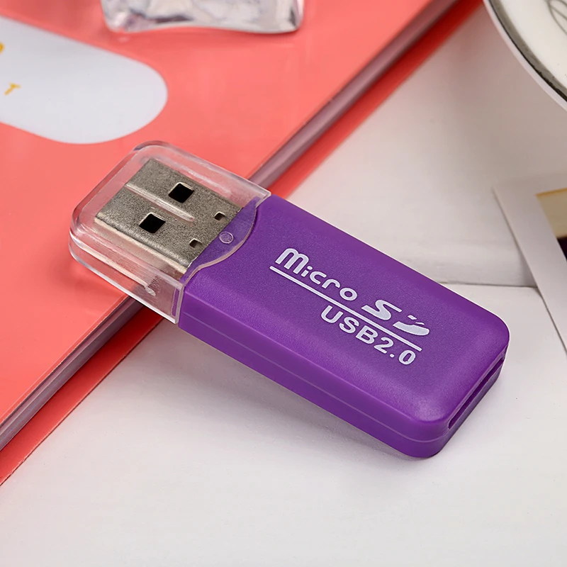 Высокое качество мини USB 2 0 кард ридер для Micro SD карты TF карта адаптер Plug and Play