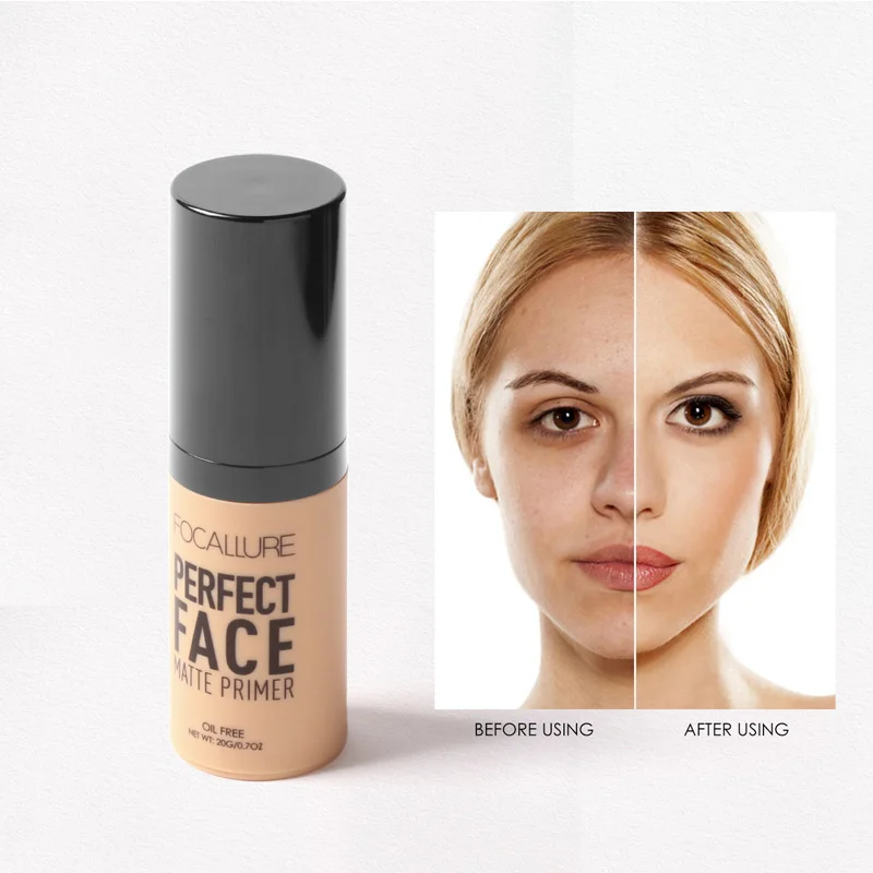 FOCALLURE Face натуральный макияж основа для макияжа лица масло для кожи-контроль лица Грунтовка водостойкая основа для лица Косметика