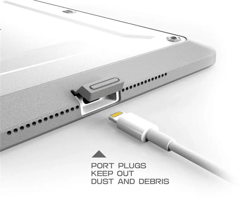 SUP Чехол для ipad Air 2 Чехол UB Pro полный корпус прочный двухслойный Гибридный защитный чехол со встроенной защитной пленкой для Air 2