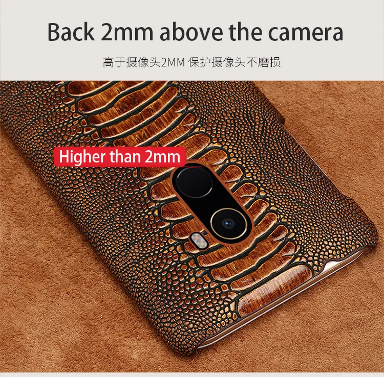 Чехол для телефона для Xiaomi mi 5 6 8 A1 A2 lite Max 2 3 mi x 2 S 3 Чехол страуса стопы Texure чехол для Redmi версия 4 4A 4X5 5A плюс Чехол