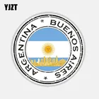YJZT, 11 см * 11 см, Аргентина, Буэнос-Айрес, аксессуары для шлема, наклейка на автомобиль 6-2796