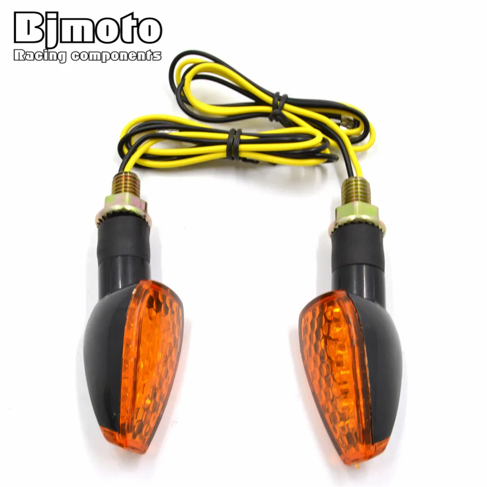 Мотоциклетные поворотники Bjmoto светодиодные индикаторы поворота для мотоциклов