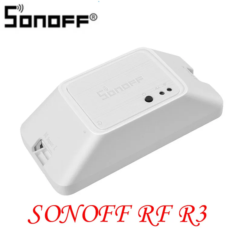 Смарт переключатель SONOFF 433 RF R3 для вкл./выкл. Wi Fi Поддержка приложения/433 RF/LAN/Voice