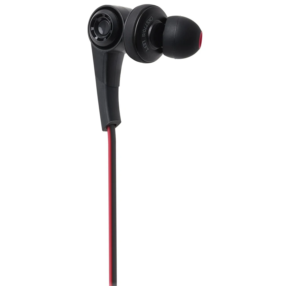 Audio-Technica ATH-CKS770iS 3,5 мм проводные наушники с микрофоном стерео звук наушники динамическая гарнитура для телефонов планшет