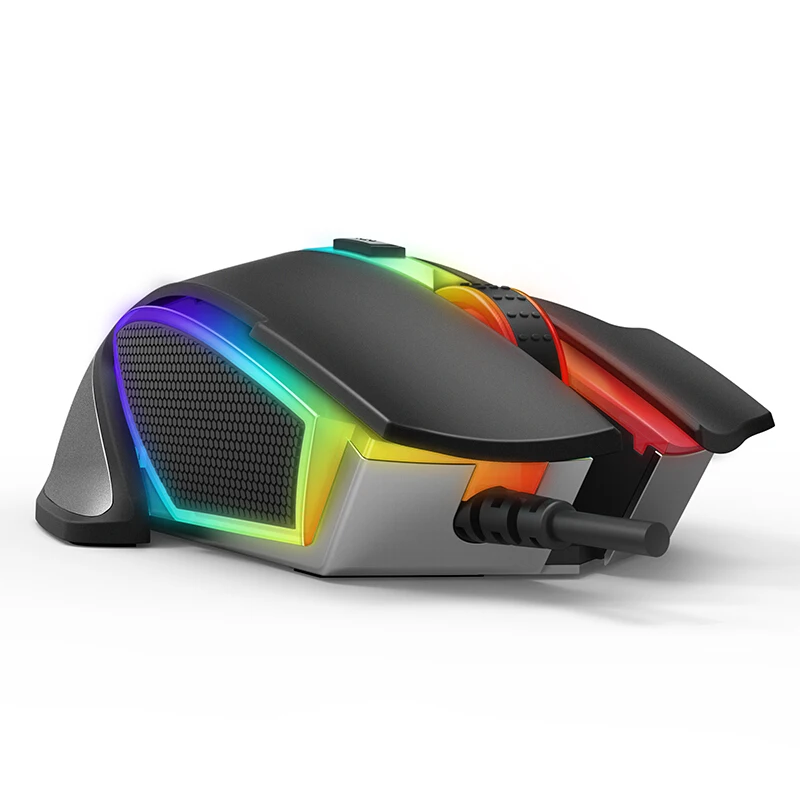 Оригинальная оптическая игровая мышь Rapoo V302 проводная с 7 программируемыми