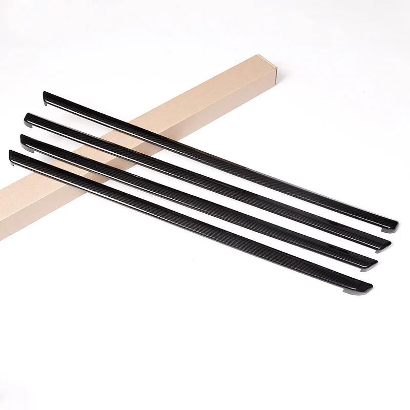 4 шт. декоративные полоски из углеродного волокна для интерьера BMW 3 серии f30 2017 2018