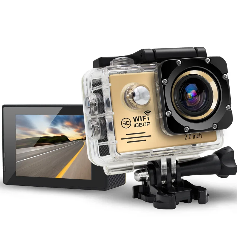 Экшн камера Full HD 1080 P 30FPS gopro hero 4 Stlye Novatek96655 Wifi go Водонепроницаемая pro 30 m Дайвинг