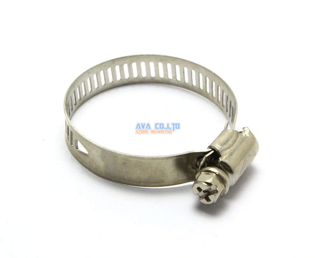 

20 Pieces 21-44mm Hose Clamp Worm Gear Hose Pipe Fitting Clamp