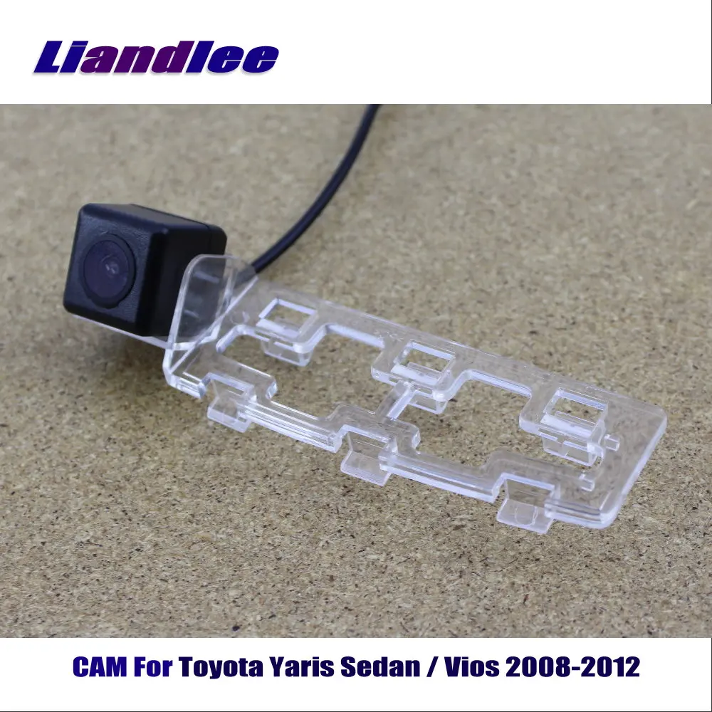 

Liandlee Автомобильная камера заднего вида для Toyota Yaris Sedan / Vios 2008-2012 резервная парковочная камера HD CCD ночное видение