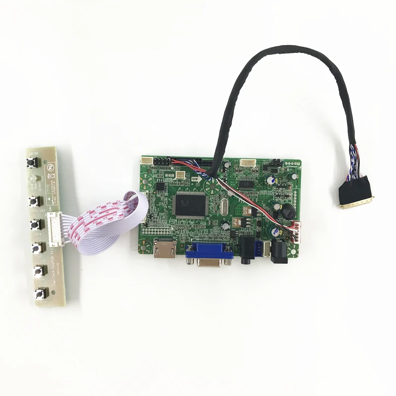 RTD2668 HDMI VGA Аудио ЖК драйвер платы комплект для B141EW01 B141EW02 B141EW03 B141EW04 1280x800 CCFL LVDS 14 1