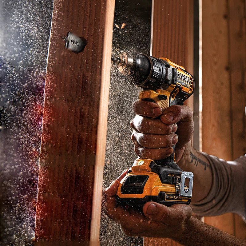 Dewalt DCD791/777 бесщеточный литиевая электродрель 18V электрическая отвертка Перезаряжаемые
