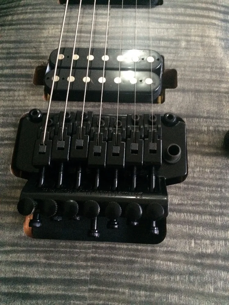Mayones Setius Floyd rose Электрогитара с пламенем клен болт для тела на necl Ebony Mayomes custom