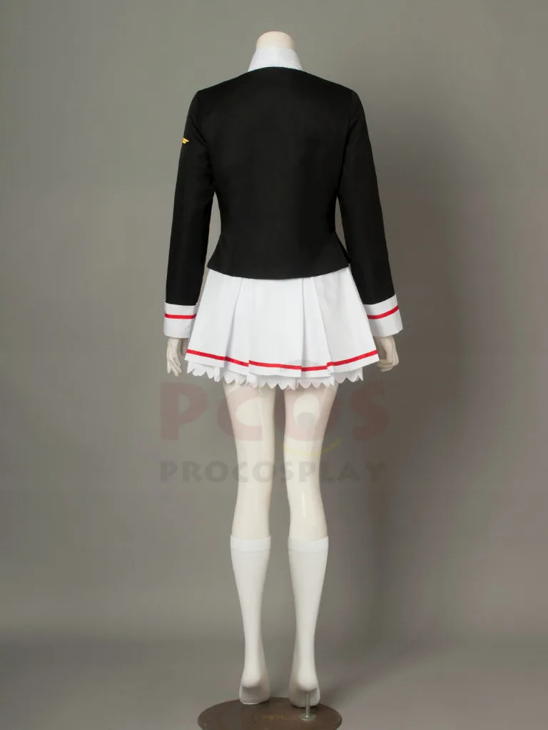 Cardcaptor Sakura прозрачная карта Сакура КИНОМОТО униформа косплей костюм mp003941|Костюмы