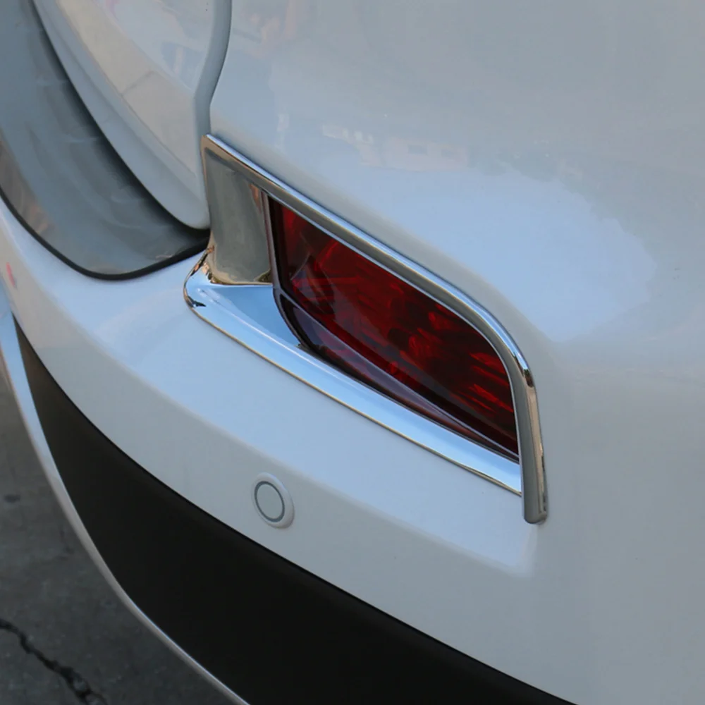 Подходит для Honda CRV CR V 2015 2016 ABS Chrome лампа заднего противотуманного фонаря Cover Tail