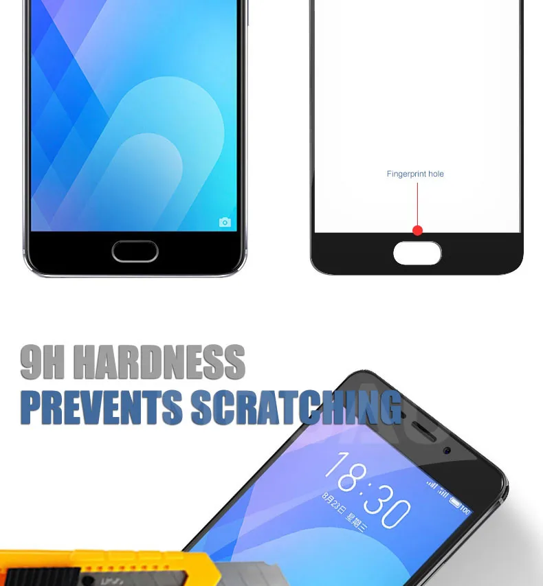 9D полное покрытие закаленное Стекло на Meizu M5 M5S M5C M6 M6S M3 M5 M6 Примечание M3 M3S M6T Pro 6 7 Plus чехол с защитной пленкой для экрана