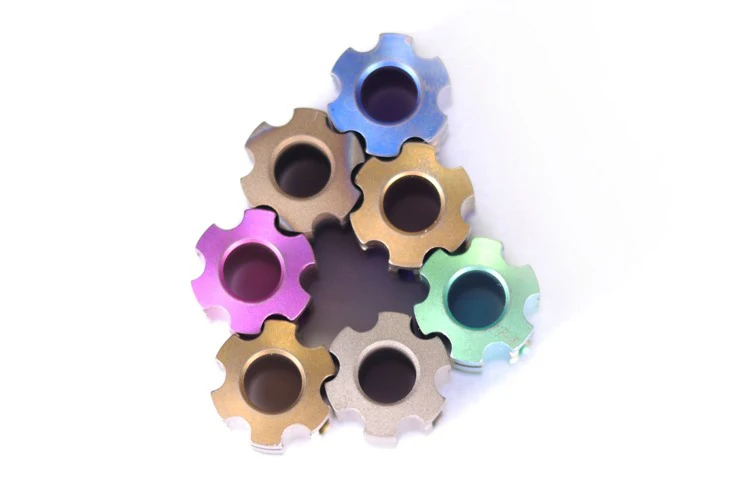 W Нож из титанового сплава бусины Паракорд банка подходит для Тритиевой газовой