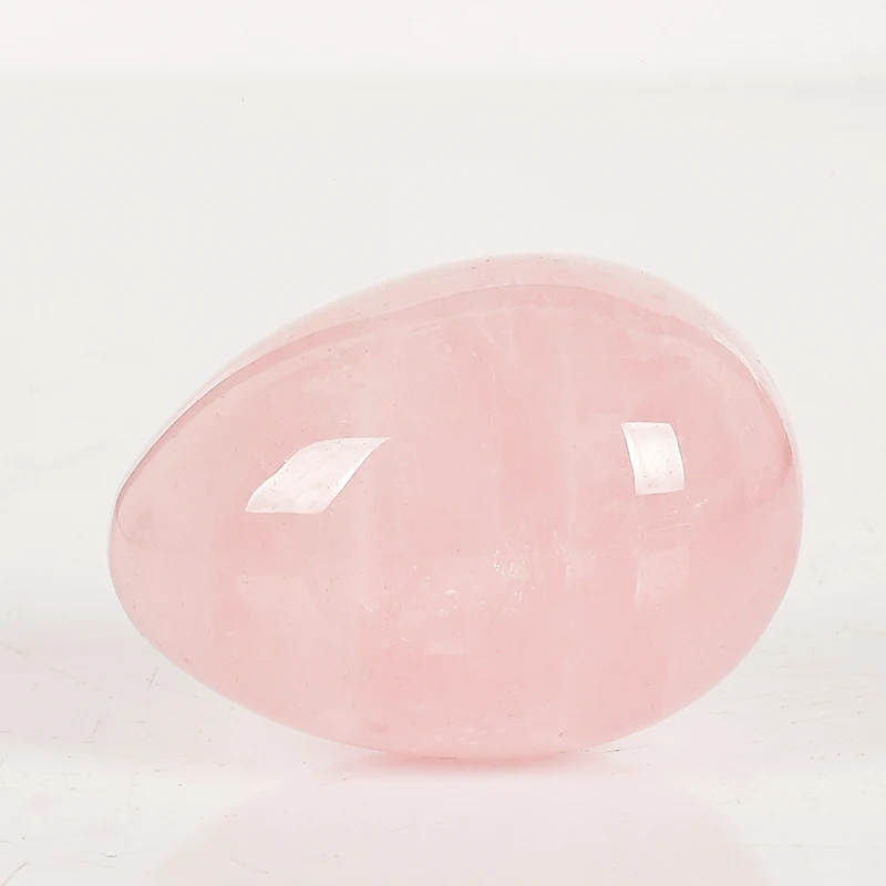50*35mm rose quartz Egg &amp Wood Base Undrill Natural Stone and healing Crystals Home decoration accessory Kegel Massage Yoni | Дом и сад