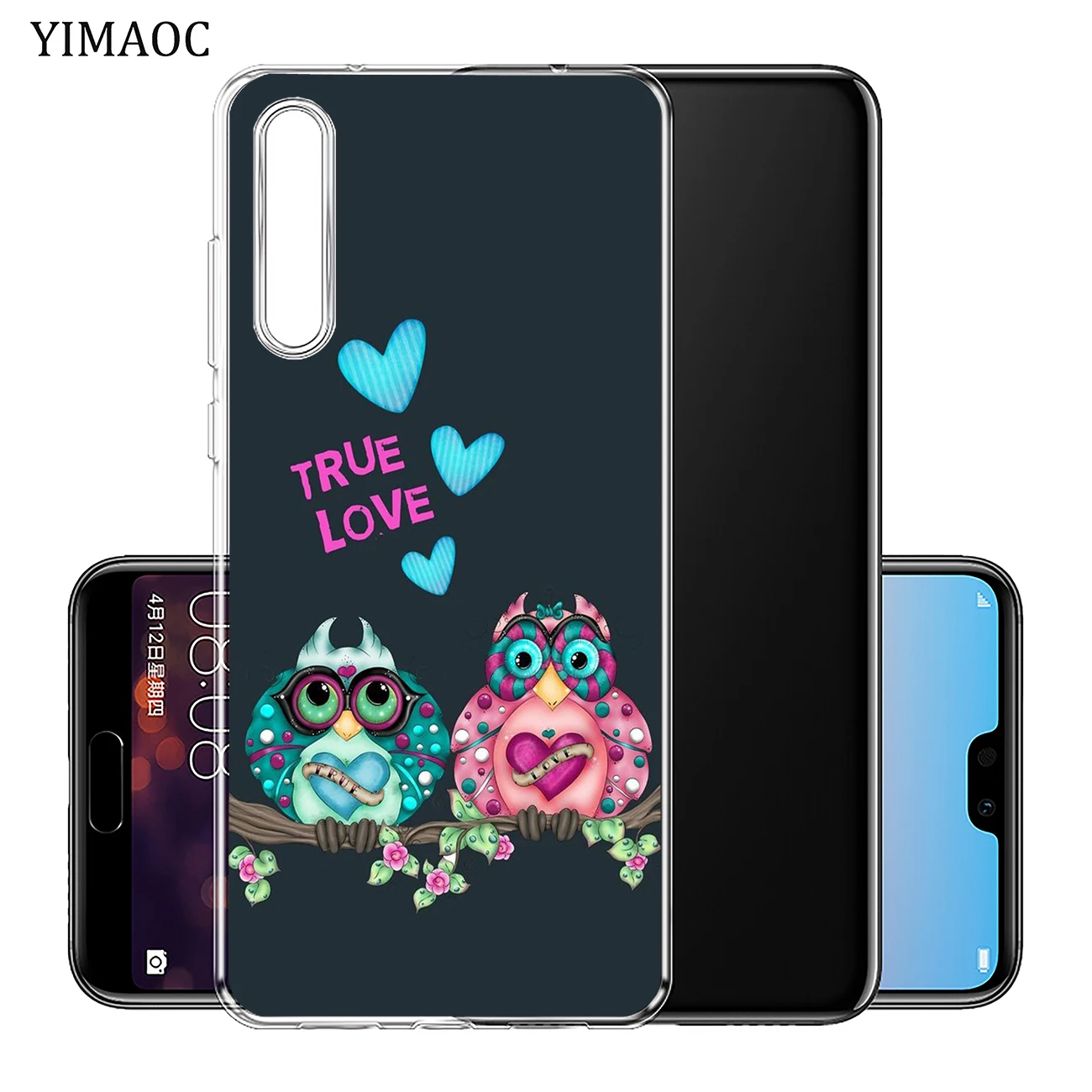Мягкий силиконовый чехол YIMAOC для телефона Huawei P30 P20 Pro P10 P9 P8 Lite 2016 2017 P smart Z 2019 |