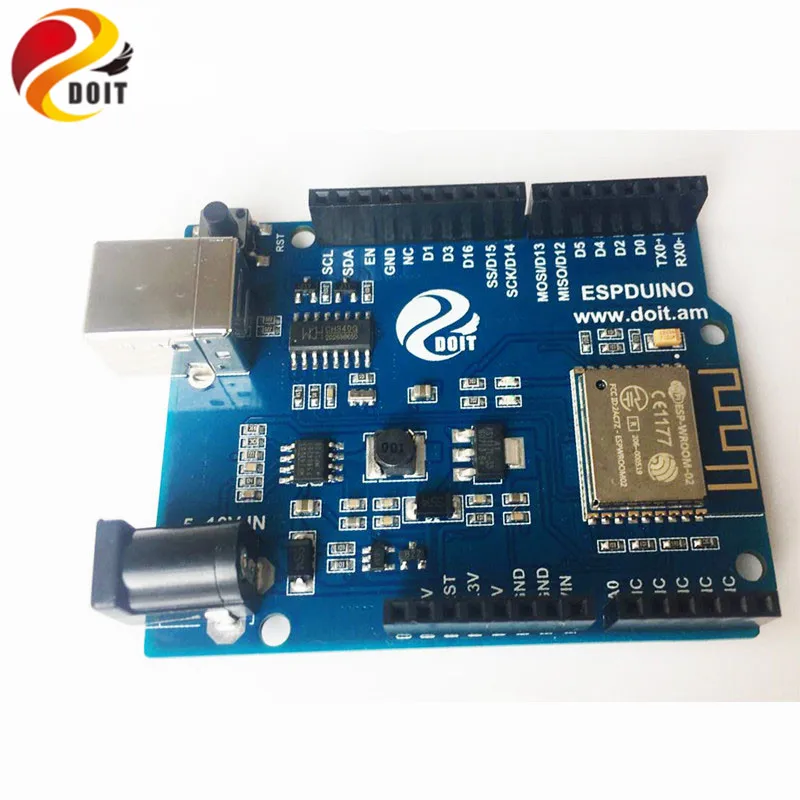 Макетная плата ESPDuino совместимая с Arduino UNO R3 + WiFi для роботов Arm/Smart Car | Игрушки и