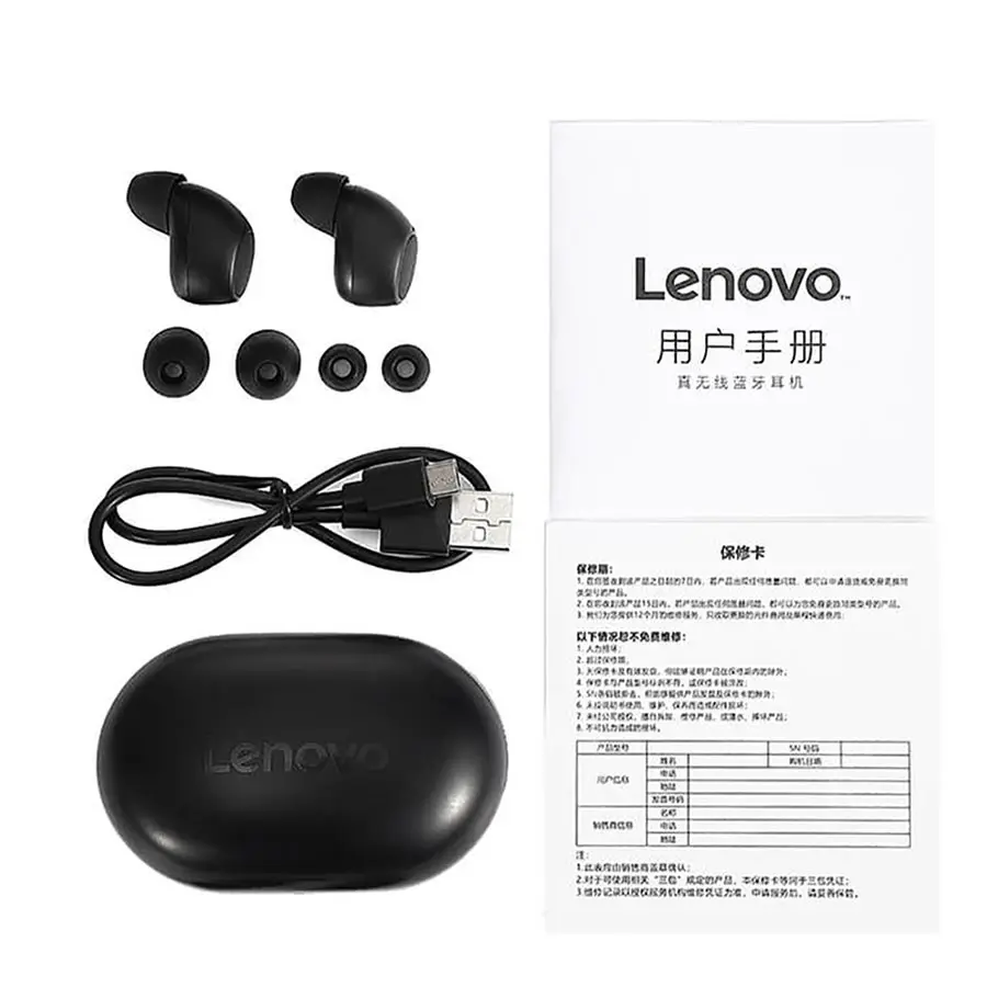 Беспроводные bluetooth наушники Lenovo S1 TWS IPX5 водонепроницаемая гарнитура спортивные