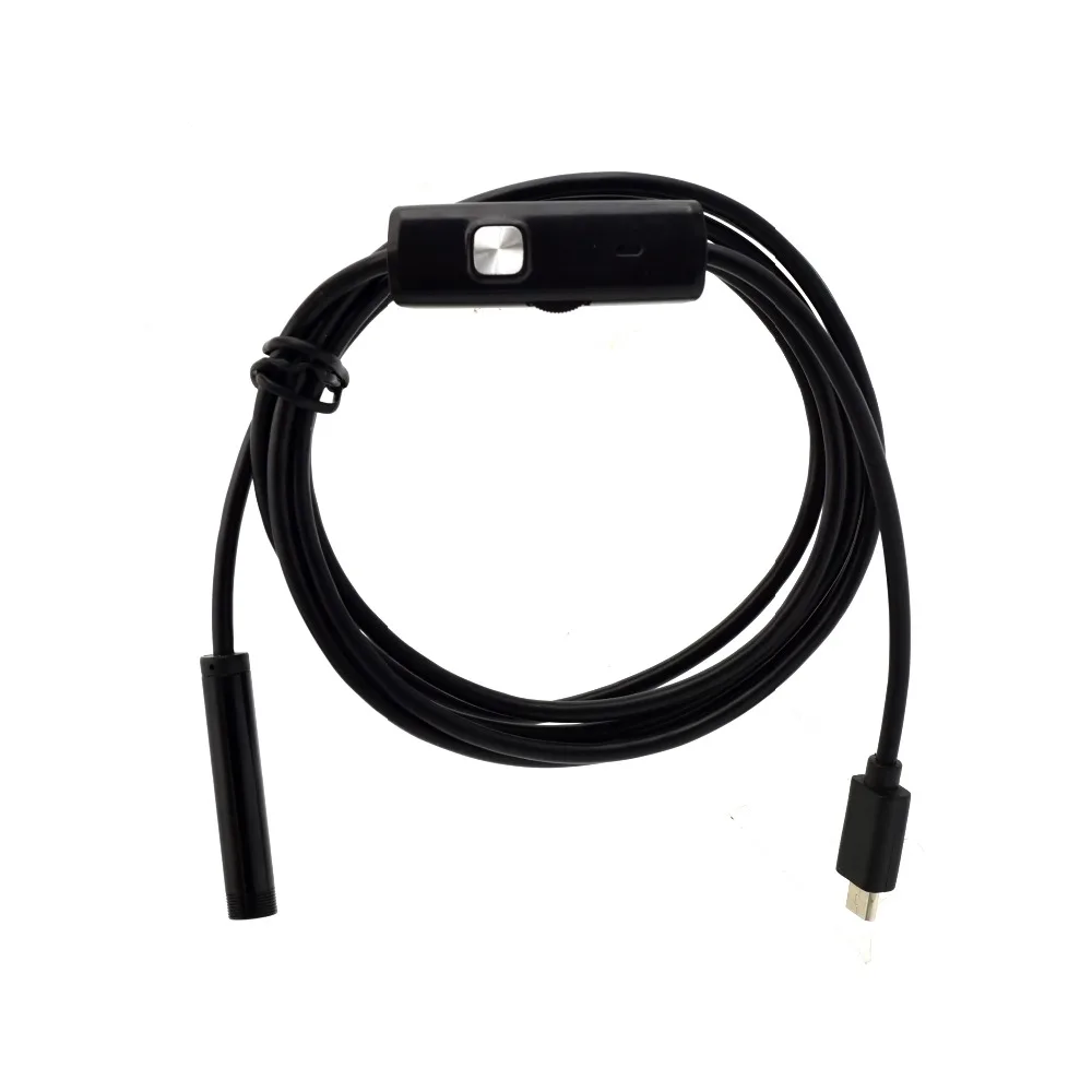 Wistino 7 мм Android USB эндоскоп для смартфона мини камера трубка кабель труба