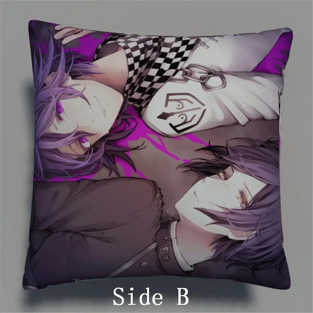 Danganronpa V3 Kokichi Oma Saihara Shuichi аниме Двусторонняя Подушка Чехол s обнимая для подушки Otaku