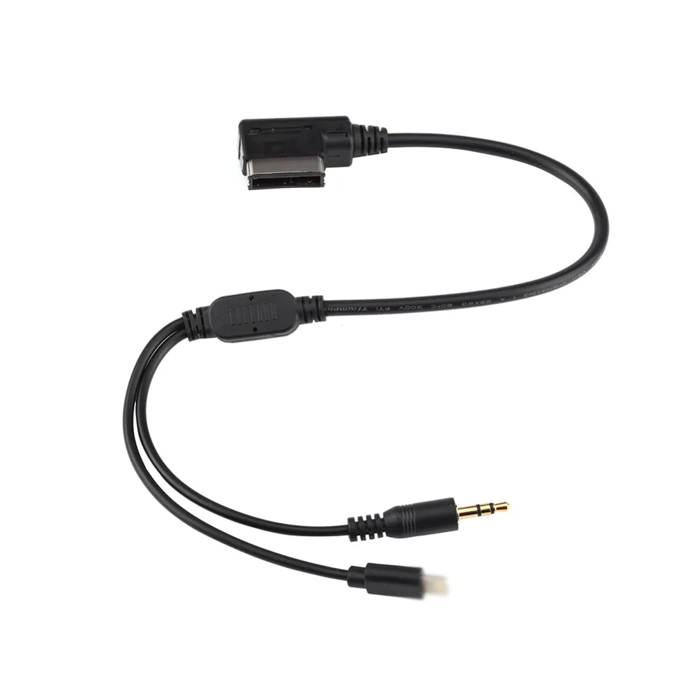 Автомобильный AMI MDI MMI 3 5 мм MP3 дополнительный адаптер кабель для iPod iPhone 6 Audi A3 A8 Q5 VW