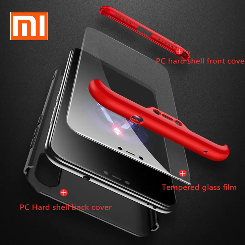 Чехол xiaomi Redmi Note 5 Plus Mi 8 Lite 9 SE 7 Pro чехол 360 полная защита 4X 6 S2 Y2 Pocophone F1 |