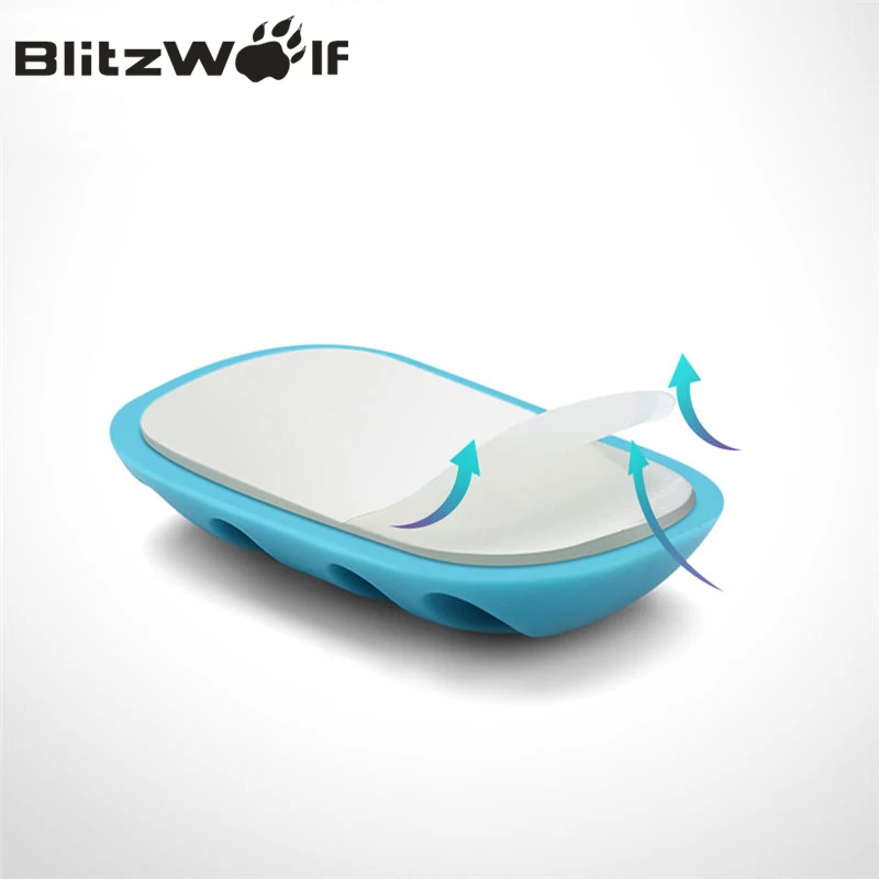 BlitzWolf 4 шт./лот многофункциональный кабельный держатель органайзер зажим для