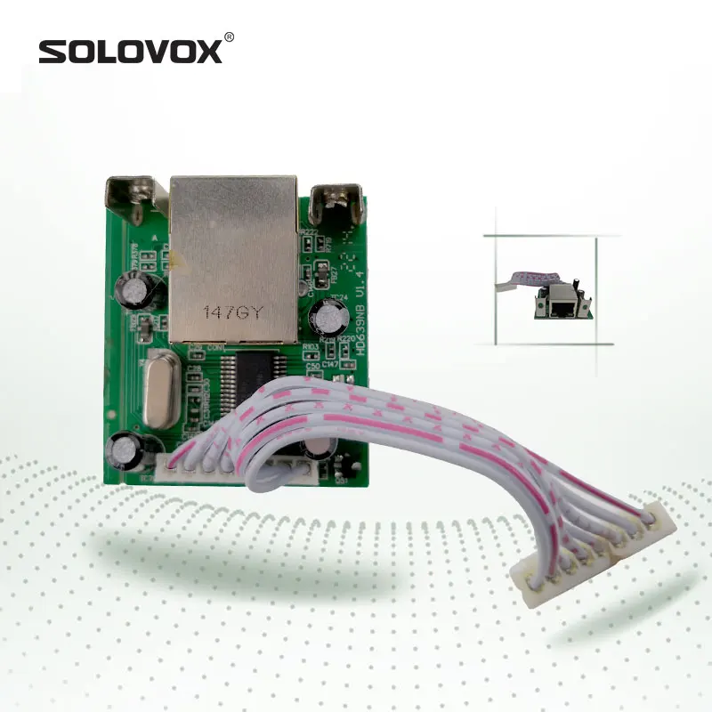 SOLOVOX для SKYBOX F3 модельная Замена обслуживания оригинальная сетевая плата PCBA
