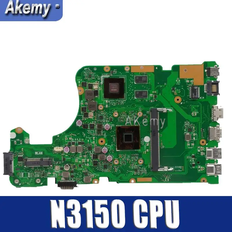 

Материнская плата для ноутбука X555SJ N3150 CPU для For Asus X555 X555S X555SJ A555S материнская плата для ноутбука X555SJ материнская плата X555SJ материнская плата