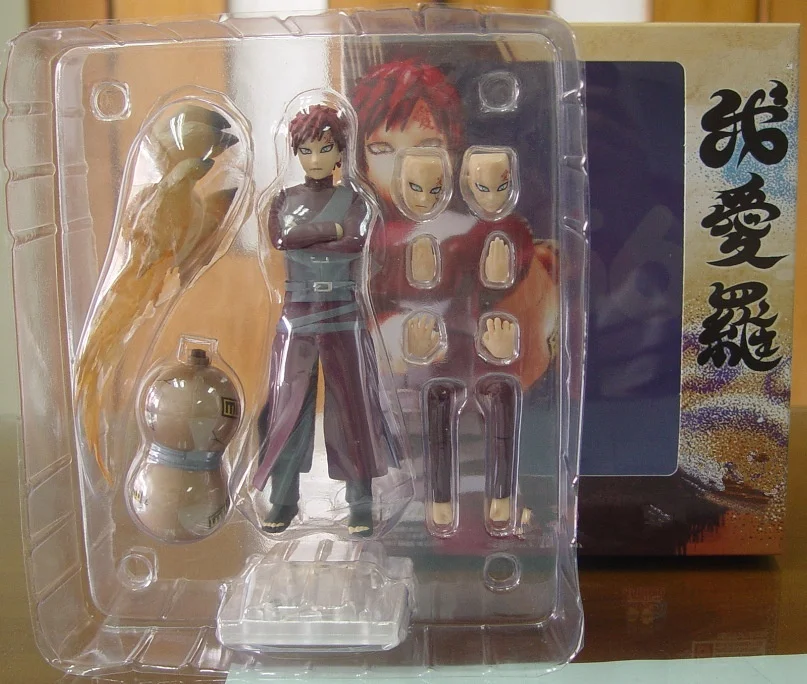Hokage аниме Kazekage Гаара ПВХ мультфильм рисунок 15 см|Игровые фигурки и трансформеры| |