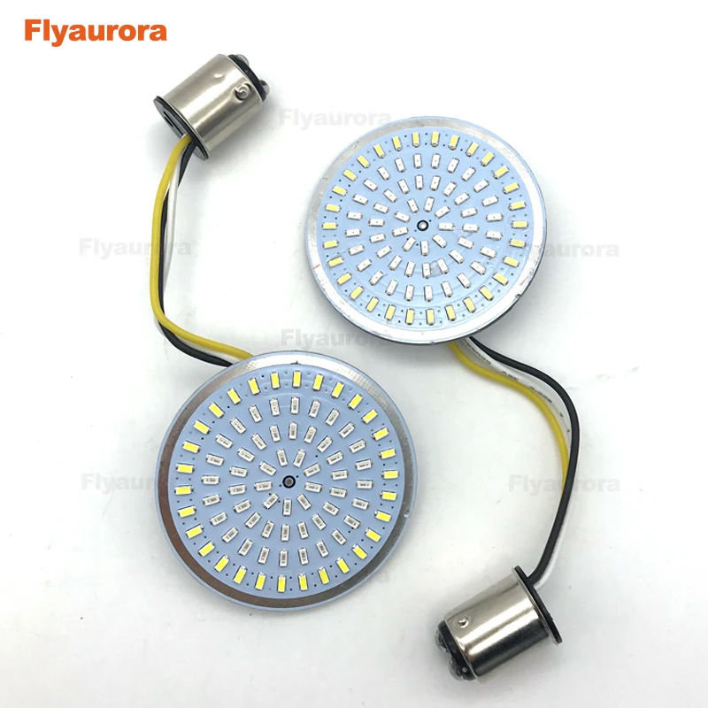 Мотоцикл пуля Янтарный светодиодный желтый светодиод указатель поворота